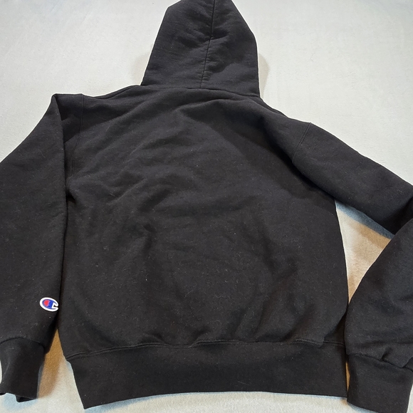 Champion Black Hoodie with Red Western Kentucky Design - Picture 6 of 6